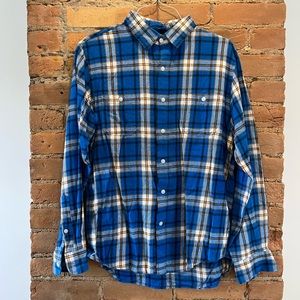 Old Navy Plaid Flannel Button Down